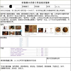 雨之巷留声机文案工作周报月报